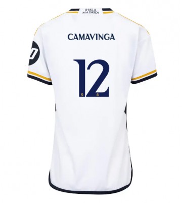 Real Madrid Eduardo Camavinga #12 Hemmatröja Dam 2023-24 Kortärmad